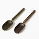 Chu Jie Ao Kung Fu tea set teaspoon tea set accessories small spoon small shovel Xiangyun tea spoon bronze color 1 piece