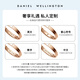Daniel Wellington dw couple ring 25AW new product Euler series small row diamond couple ring birthday gift for girlfriend Euler-rose gold pair (contact customer service for notes)