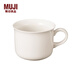 MUJI rice porcelain cup, water cup, coffee cup, home simple, about 330ml 4S