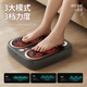 Oaks foot massage machine, leg massager, kneading and heating, fully automatic foot massager, kneading thighs and calves, foot acupoint massager, practical gift for parents and elders, Xiaomi White, simultaneous beating massage + simulated human hand kneading + constant temperature hot compress