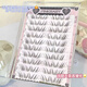 BQI air sense light eyelashes natural simulation mother's false eyelashes clear oxygen pure desire new Chinese style cool and light feeling