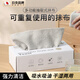 TYZAYR Japanese rag kitchen disposable lazy rag thickened washable dishcloth wet and dry removable 20*20cm box 2 boxes gray (40 pieces)
