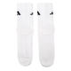 adidas adidas socks Männersocken Frauen Socken Baumwollsocken 2025 neue Sportsocken bequem atmungsaktive lässige Socken Running Wear-Resistant Midrohr Socken Schwarz und Weiß und Grau/JC9272/Drei Paare M (39-4 Größen)