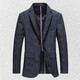 BOSS high-end suit tops for men 2025 new spring and autumn handsome men's casual suit jackets single suit trend black L 175 suitable for 125-140 Jin Jin equals 0.5 kg