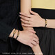 Chow Sang Sang's Valentine's Day Six-Word Mantra Gold Bracelet Pure Gold Daming Mantra Bracelet 94394B Pricing 19cm