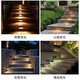Dongshengshi concealed floor lamp embedded LED step lamp outdoor waterproof corner lamp buried lamp side wall lamp stair step 146*70MM3W white light