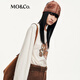 MO&Co. long-sleeved T-shirt 2025 autumn new cat and mouse joint series cotton mottled print MBE3TEET03 off-white L /170