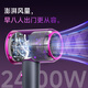 AUX hair dryer household high-speed high-wind hair dryer negative ion hair care does not hurt hair portable hair dryer 2400W high-power hair dryer for men and women
