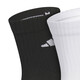 Adidas (adidas) Мужчины и женщины спортивные носки тренировочные носки повседневные носки Три пары носков JC9272 Black/White/M светло -серый