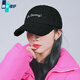 Pukaweisa trendy brand fashion lamb plush peaked cap for women 2025 winter Korean version embroidered baseball cap face-showing small warm hat white adjustable