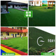 Liangxiang Simulated Lawn Carpet Plastic Artificial Green Fake Turf Kindergarten Balcony Outdoor Padding Courtyard Engineering Fence 3mx1m Spring Grass 2cm Encrypted Style