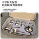 Nanjie Pure Titanium Kung Fu Tea Set Tea Maker Male Cup Filter Outdoor Camping Portable Travel Tea Cup Double Layer Anti-scalding