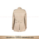 Burberry (BURBERRY) double-breasted belted short trench coat for men, light khaki New Year gift, light khaki, one size fits all 48
