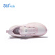361 Rain Screen Children's Running Shoes 25 Winter Water-Repellent Anti-Slip Cushioning Knob Sports Shoes for Men, Women and Middle-aged Children Pink 35