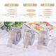 Yonghetang Invisible Double Eyelid Stickers Seamless Roll Olive Shape Makeup Artist Special Tweezer Storage Box Crescent Shape Natural Eyes 1800 Stickers Wide + Olive + Crescent + Tools 1 Pair