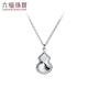 Lukfook Jewelry Platinum Necklace Calabash Fantasy Platinum 950 Necklace Price F63P0018DS Approximately 3.00g