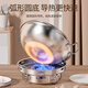Royalstar solid alcohol stove stainless steel small hot pot household griddle pot special outdoor commercial hot pot special pot