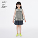 Jiangnan Buyi (JNBY) children's casual sleeveless shirt denim light blue 150