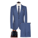 BOSS suit men's 2025 new spring and autumn high-end brand wedding groom slim single button split suit blue M 170 suitable for 100-125 Jin Jin equals 0.5 kg