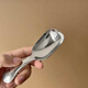 RSRDDY304 stainless steel thickened short-handled teaspoon, mini small spoon, coffee measuring spoon, tea spoon, tea shovel, scoop, spoon, glossy tea spoon, 1 pack