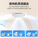 Haier central air conditioner, high-end hot model, household 5 HP/6 HP/10 HP one-to-two duct machine, ceiling machine, first-class energy efficiency, shop, factory, office, conference room, commercial air conditioner, 5-horsepower, first-class energy efficiency, one-to-two ceiling machine