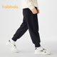 Balabala boys' trousers plus velvet warm leggings autumn and winter casual pants 201424108108