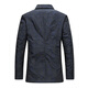 BOSS high-end suit tops for men 2025 new spring and autumn handsome men's casual suit jackets single suit trend black L 175 suitable for 125-140 Jin Jin equals 0.5 kg