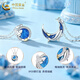China Gold S925 Silver Yunmeng Butterfly and Whale Couple Necklace Couple One Valentine's Day Birthday Gift for Boyfriend and Girlfriend Yunmeng Butterfly Whale Couple Necklace One Pair