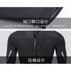 L Wetsuit one-piece men's 3mm warm, super elastic and wear-resistant wetsuit, cold-proof wetsuit, winter swimming suit, black XS