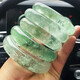 Buhesyt natural crystal green fluorite bracelet inner diameter 50mm