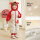 Balabala baby jumpsuit down jacket baby boys and girls 2025 new winter clothes for going out in the style of romper for New Year greetings