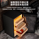 Kelong 138C cigar cabinet, constant temperature and humidity, air-cooled, frost-free, frequency conversion, WiFi, intelligent remote control, safety fingerprint lock, negative ion ammonia removal, cedar wood liner shelf, cigar and wine cabinet, 70C cedar wood liner, Cuban pattern+pure ammonia+WiFi+fingerprint lock