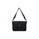 American Professional Baseball (MLB) New York Yankees Diamond Postman Bag Crossbody Bag Women's Black Black
