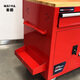 Jiang Zhiai Maiha European and American tool cart cart heavy-duty workshop auto repair mobile maintenance tool cabinet multi-function cart 1574*597*1497 red