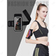 Shanyouyuan running arm bag for men and women outdoor sports arm bag fitness equipment Apple Huawei universal mobile phone cover wrist bag anti-sweat classic black large size universal