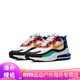 耐克（NIKE）男鞋运动鞋Air max 270 react 女鞋休闲气垫跑步鞋拼色 AT6174-002 红黄蓝 36