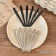 Ins simple seamless hairpin hair root fixed fluffy hairpin makeup positioning high head duckbill clip headwear main picture super value mix and match 24-piece set hot sale on the whole network