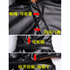 Snow Tears Velvet Thickened Leather Jacket and Leather Pants Suit Men's Cycling Windproof Loose Large Size Winter Leather Cotton Clothes Driving Leather Jacket/Detachable Hat Leather Top + Wearable Thickened 7XL Customized Extra Large 240-280Jin Jin is equal to 0.5 kg