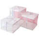 Transparent birthday box 4 inches 6 inches 8 inches 10 inches single layer double layer heightened transparent packaging box white model 5 sets 12 inches 5 layers