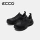 ECCO outdoor sports shoes for men, casual running shoes, hiking shoes, wear-resistant grip shoes, cross-country 822354 HL black 82235451052 42