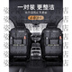 Yusenyi Car Seat Back Storage Bag Hanging Bag Car Storage Box Hongqi H5/H6/H7/H9/EQM5/HS3/HS5/HS7 Coco Brown Nappa Leather Back Chair Storage Bag - Long Single Pack Hongqi HS5