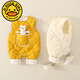 G.DUCKKIDS baby jumpsuit overalls vest vest baby autumn cotton pants newborn autumn and winter outer wear quilted pants blue 36cm 66 size (8-12Jin Jin is equal to about 0.5 kg)