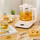 Hemisphere (PESKOE) health kettle, kettle, thermostatic kettle, health kettle, teapot, teapot, teapot all-in-one machine, fully automatic glass insulation, small household, off-white 304 heating plate, stainless steel inner cover 1.8L