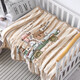 Famous high-quality children's blanket thickened newborn baby blanket baby kindergarten winter nap small blanket coral velvet blanket quilt Love Bear 110*140cm double layer thickened about 2.4Jin Jin equals 0.5kg