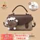 Scarecrow cowhide bag for women 2025 new light luxury high-end shoulder crossbody Cambridge bag birthday gift for girlfriend and wife
