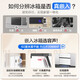 Rongsheng 437L French multi-door four-door ultra-thin zero-embedded bottom heat dissipation household first-class energy efficiency dual-frequency air-cooled frost-free mother and baby refrigerator national subsidy BCD-437WD3MPQ white