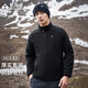 Pathfinder fleece jacket for men in autumn and winter, polar fleece jacket, thickened stand-up collar, outdoor sports hiking warm clothing