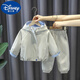 Disney children's clothing boys' suit 2025 new children's Korean casual spring and autumn clothing baby fashionable spring two-piece set beige color 90 cm
