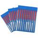 VRK diamond file mixed set 4*160mm long emery file metal grinding and trimming tool jade mold grinding file 10 pieces