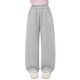 Nickybaby Girls 'Sportshosen Frühling und Herbst Kinder 2025 Neue Grenzausgabe Bananenhose mittelgroße Kinder gerade weit mit weit verdeckte Hose 15280 Gelb 130 cm